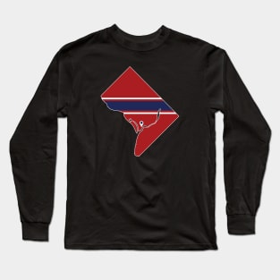 Washington D.C. Baseball Long Sleeve T-Shirt